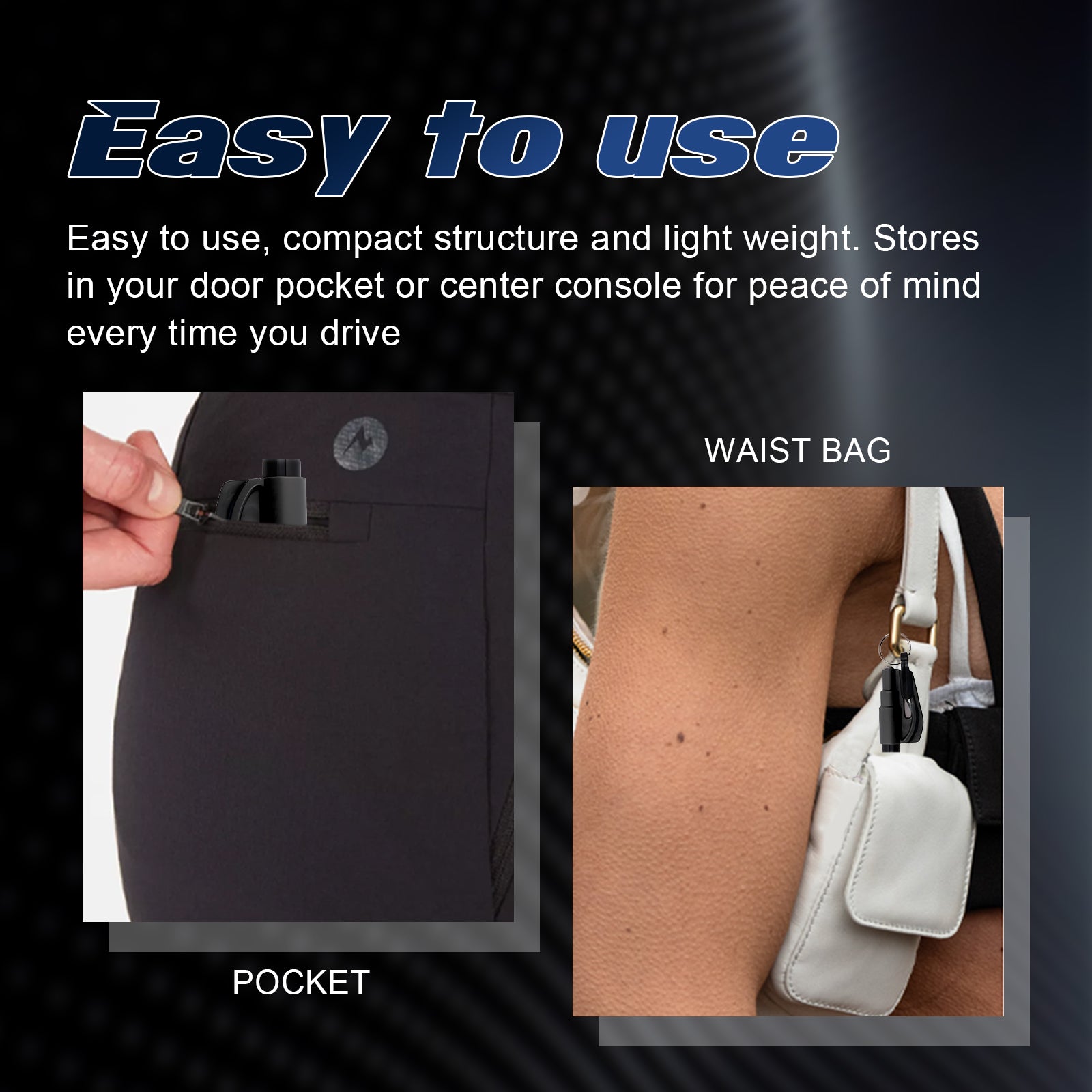 Car Window Breaking Tool Mini Convenient Emergency Car Escape Hammer