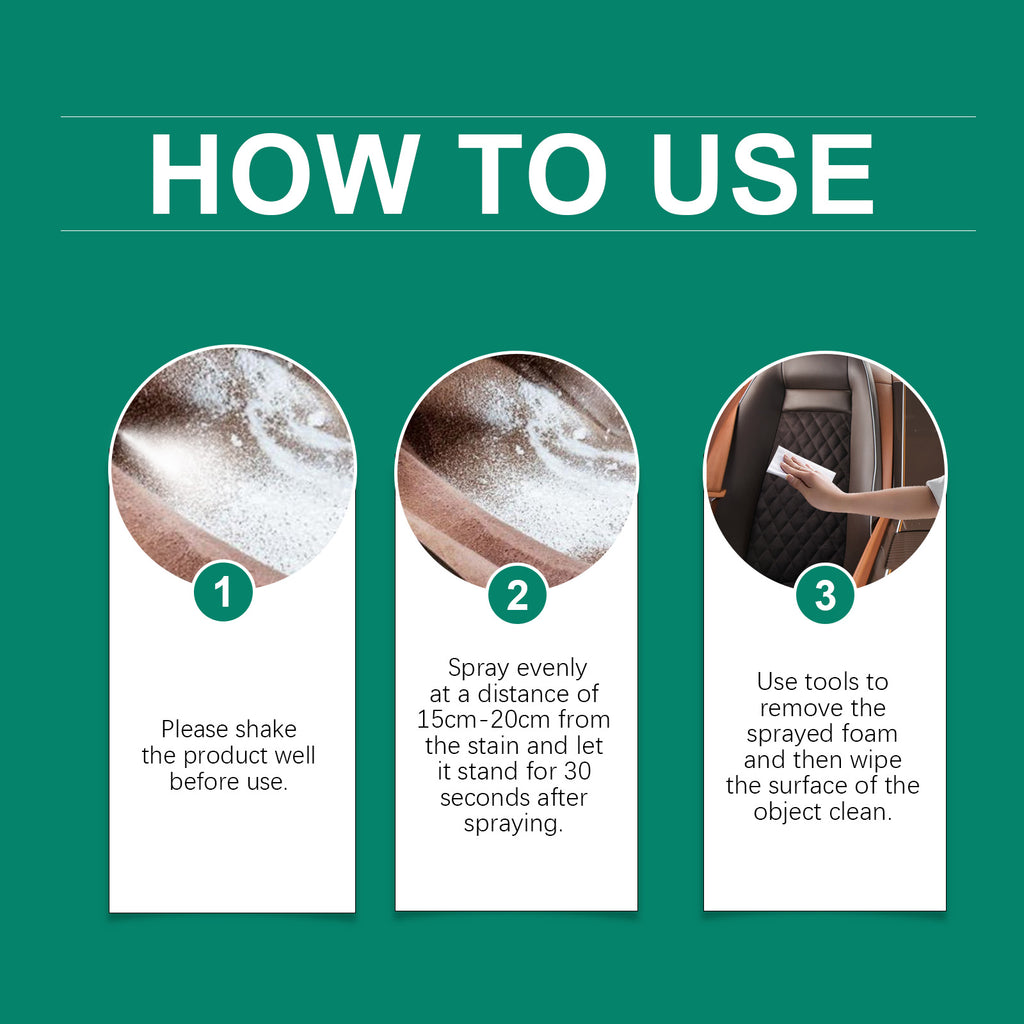 All Purpose Car Interior Foam Cleaner